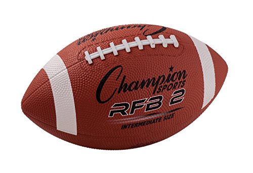 Champion Sports Rubber Football –...