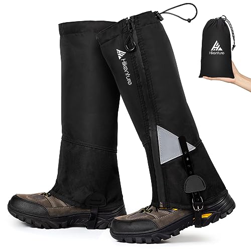 Hikenture Gaiters for Hiking Waterproof...