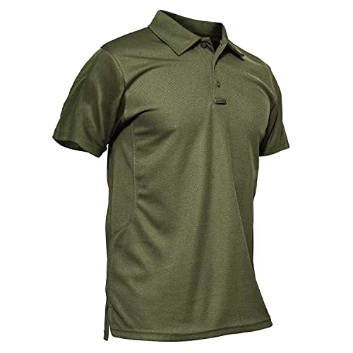 MAGCOMSEN Men's Polo Shirt Quick Dry Performance Sho...