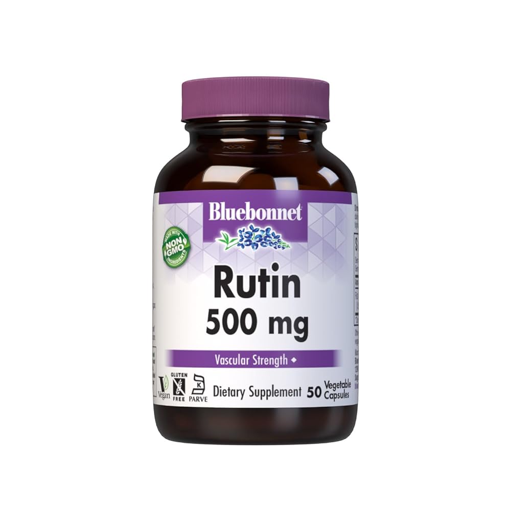 Bluebonnet Rutin 500mg Veg Capsules