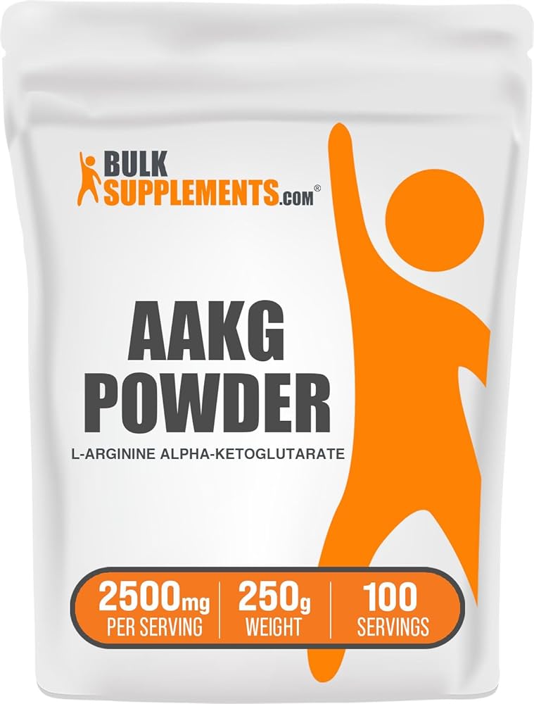 BulkSupplements AAKG Powder - Nitric Oxide Supplement