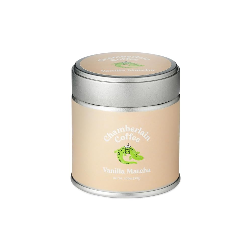 Chamberlain Coffee Vanilla Matcha Green Tea Powder