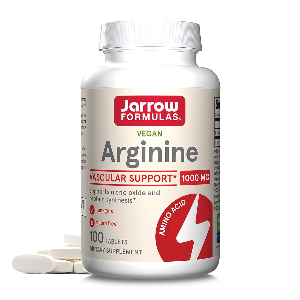 Jarrow Arginine 1000 - Nitric Oxide Support