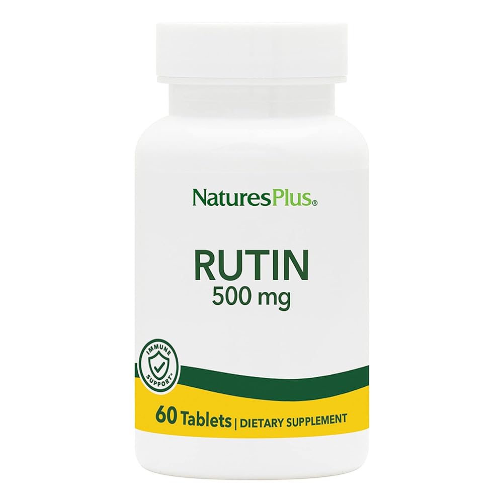 NaturesPlus Rutin 500mg - Vascular Health Supplement