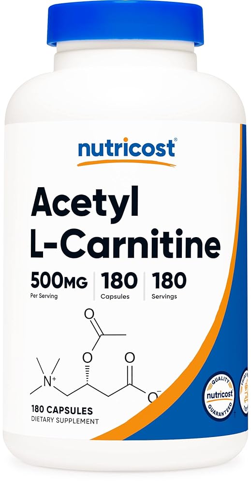 Nutricost Acetyl L-Carnitine Capsules, ...