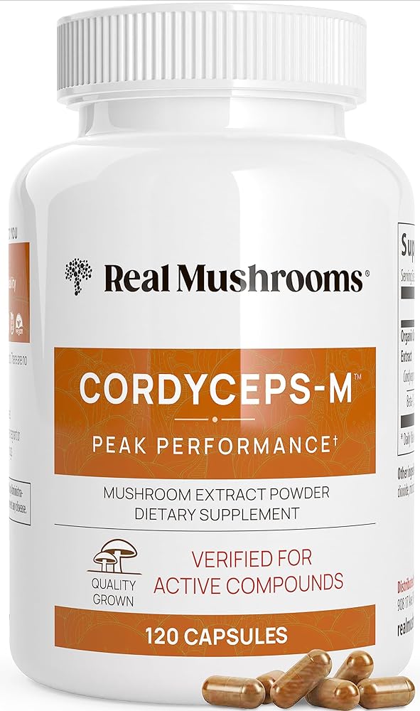 Real Mushrooms Cordyceps Capsules ̵...