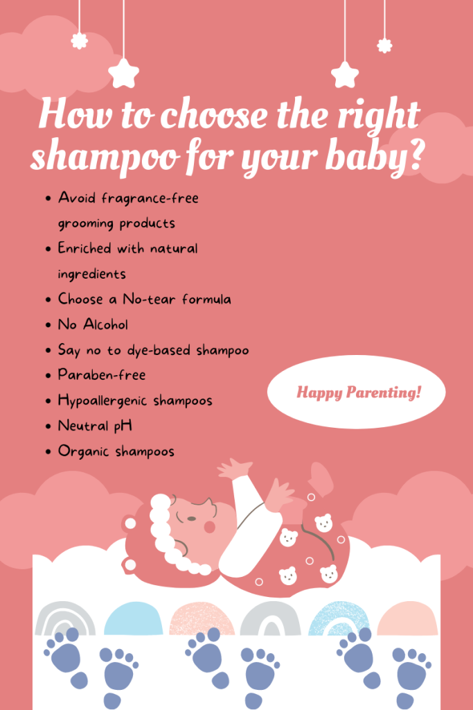 How to Choose the right shampoo for your baby